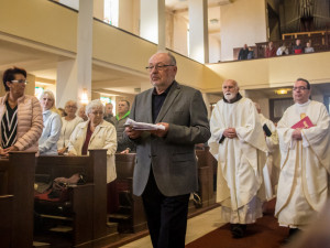 Foto z včerejší česko-německé mši.