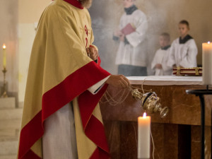 Foto z včerejší česko-německé mši.