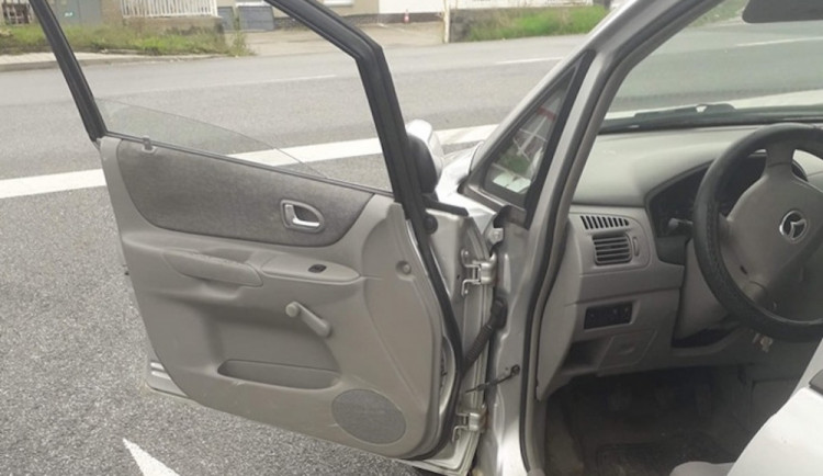 Auto jednoho z řidičů.