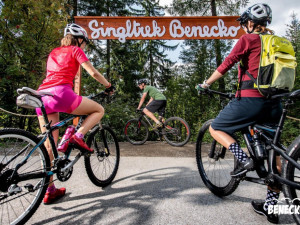 Singltrek na Benecku