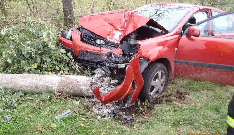 Foto z místa nehody