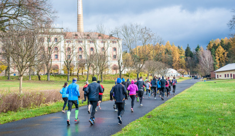 Pivní běh ve Vratislavicích.