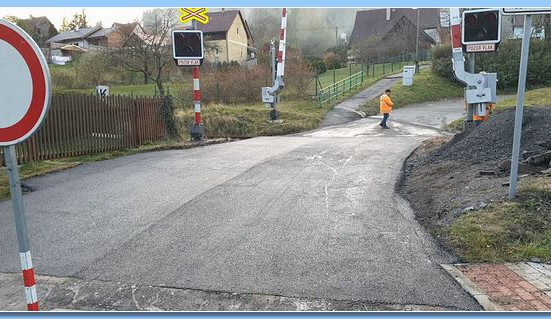 Oprava železničního přejezdu v Chrastavě
