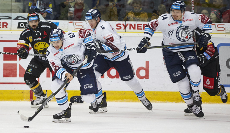 Tygři to Litvínovu nandali. Podařilo se jim vyhrát po čtvrté v řadě