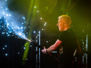 Skupina Scooter včera vystoupila v liberecké areně.