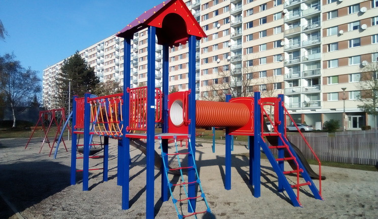 Jedno z opravených hřišť v Liberci.