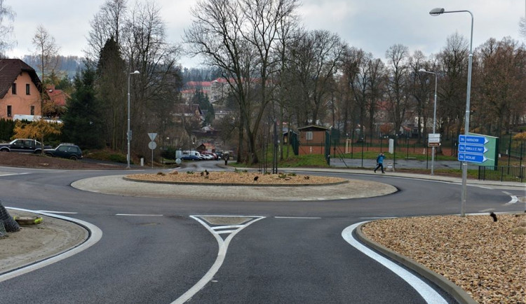 Nová silnice v Jilemnici