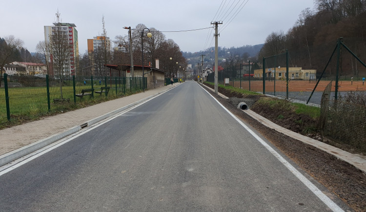 Rekonstrukce ulice Obránců míru v Železném Brodě