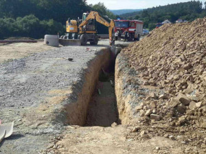 Výstavbu kanalizace v Chrastavě komplikují podmínky pro udělení dotace