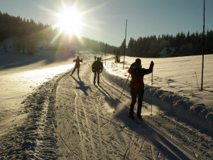 běžecká trat na Rýchorách