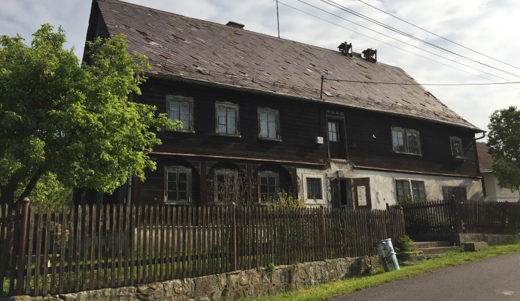 Podstávkový dům v Křižanech