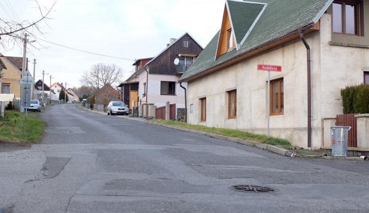 Ulice Kodešova ve Frýdlantu