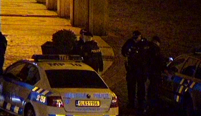 Hlídky na náměstí.