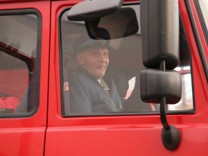 Hasiči splnili přání panu Miroslavovi.