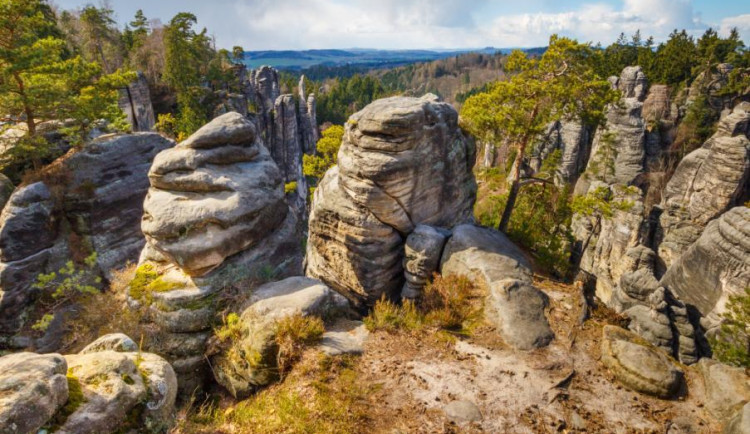 Sanace nestabilních skal v Českém ráji se bude dělat nejdřív za rok