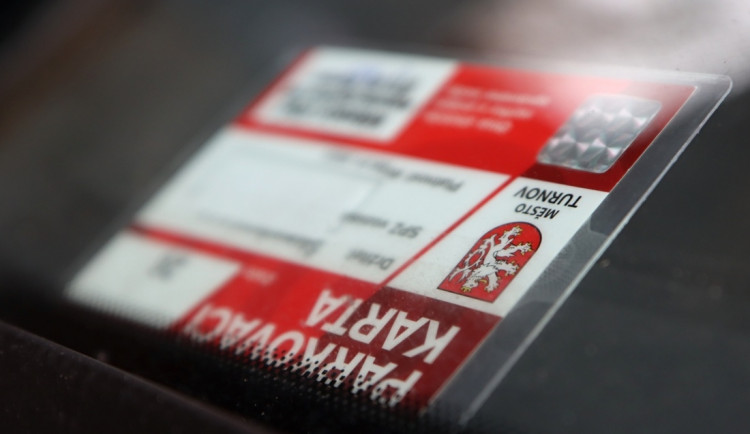 Parkovací karta Turnov