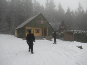 Policisté kontrolovali rekreační objekty na Bedřichově.