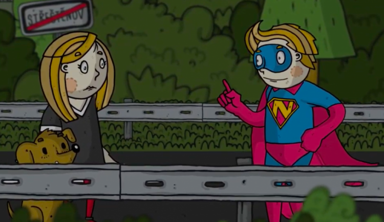 Markéta upozorňuje na viditelnost chodců