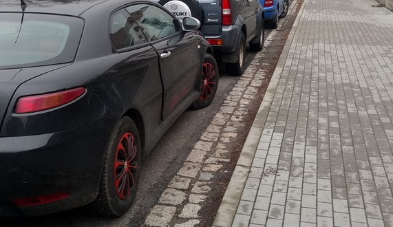 Nezabezpečené vozidlo