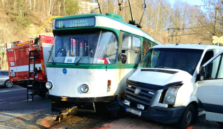 Snímek z místa nehody