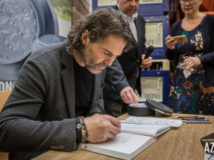 Jaromír Jágr si v Jablonci vyrazil vlastní medaili.