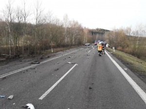 Foto z místa nehody