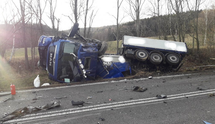 Foto z místa nehody