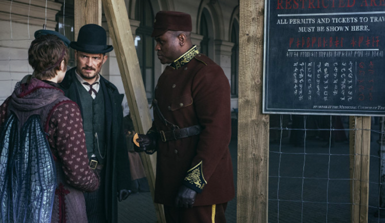 Liberecké nádraží v seriálu Carnival Row