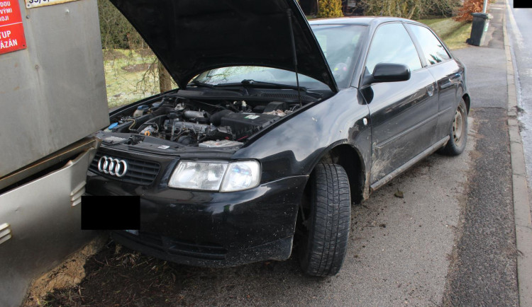 Foto z místa nehody