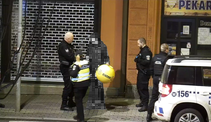 Záběr z místa činu