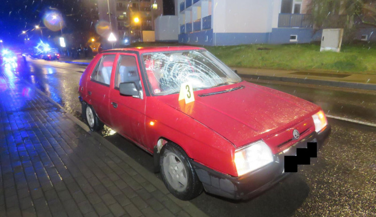 Foto z místa nehody