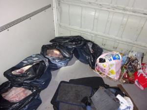 Nalezené nelegálně distribuované skopové