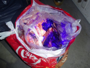 Nalezené nelegálně distribuované skopové