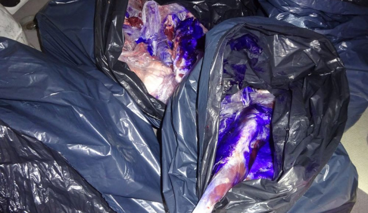 Nalezené nelegálně distribuované skopové