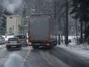 V Libereckém kraji připadlo několik centimetrů sněhu