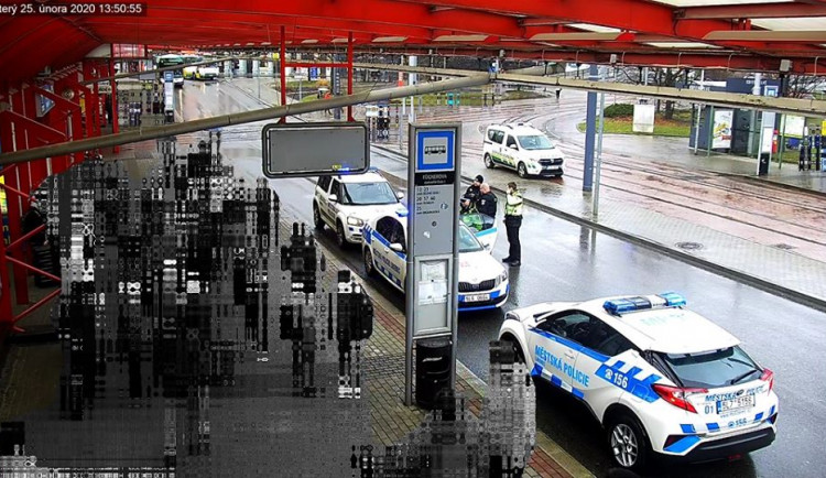 Strážníci na Fügnerce.