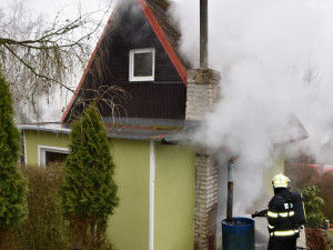 Foto z místa zásahu