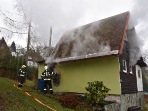 Foto z místa zásahu