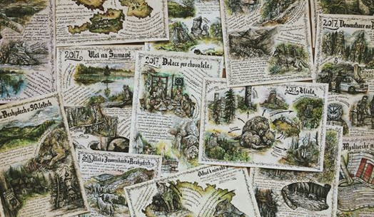 Náhled ilustrací knihy Přicházejí vlci