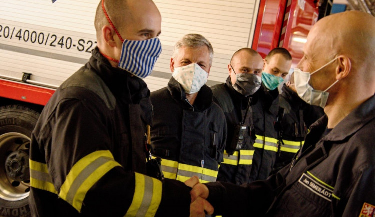 Řady hasičů opustil Honza Semerádt.