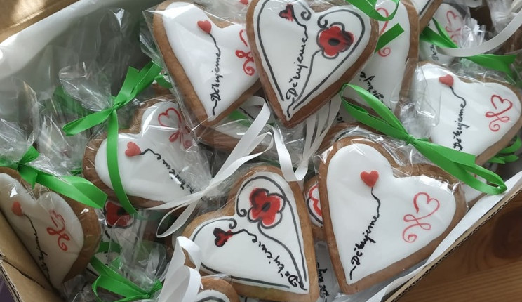 Děkovné perníčky Aleny Javůrkové