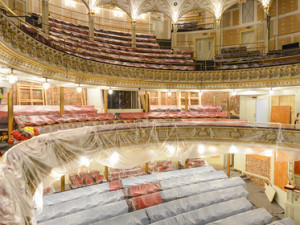 FOTO: Hledišti divadla v Liberci se vrátí jeho původní podoba