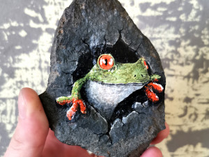 Nový fenomén, malování na kameny. Spojuje rodiny a cizí potěší, říká grafický designér Ondřej Musil