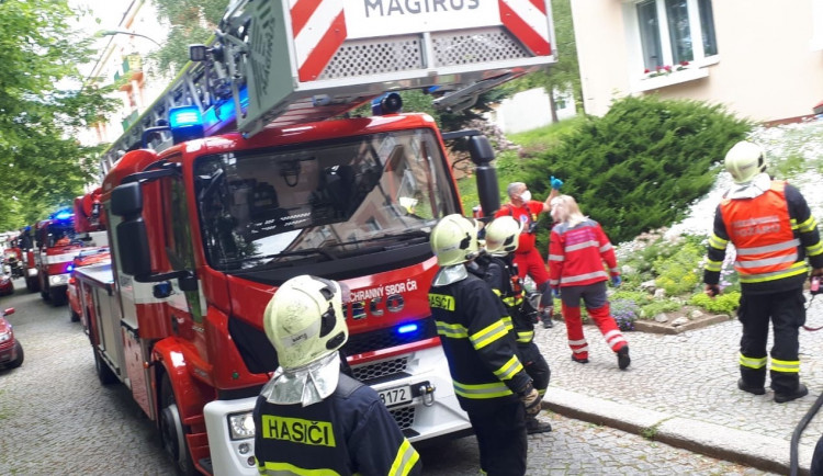 Požár na Králáku