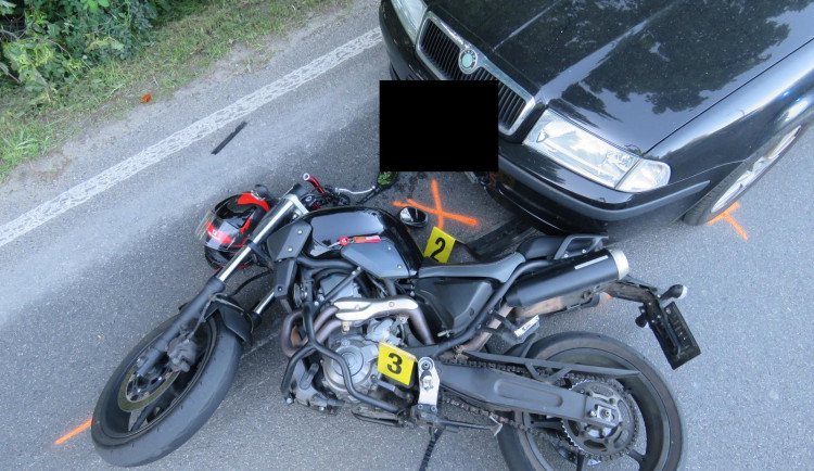 Foto z místa nehody