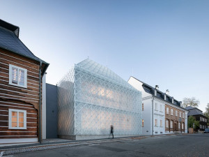 Památkou Libereckého kraje je sídlo sklářské společnosti Lasvit