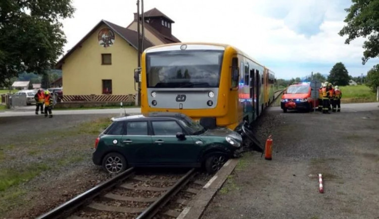 Foto z místa nehody