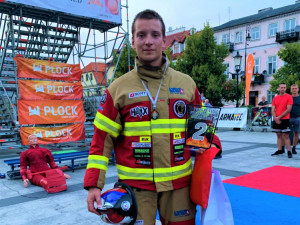 Liberecký hasič Honza Pipiš získal v Polsku další medaili