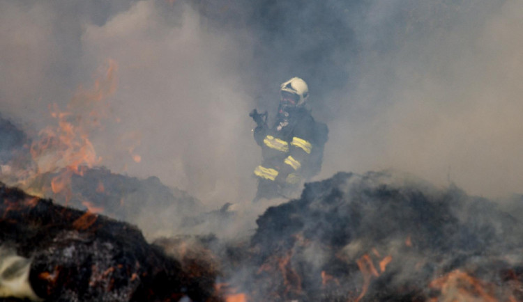 Požár ve Vratislavicích.