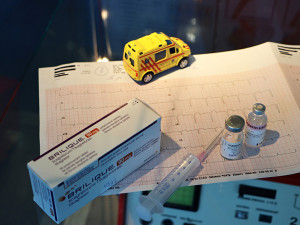 Robert Vano vystavuje na Krajském úřadě putovní výstavu Srdeční záležitosti